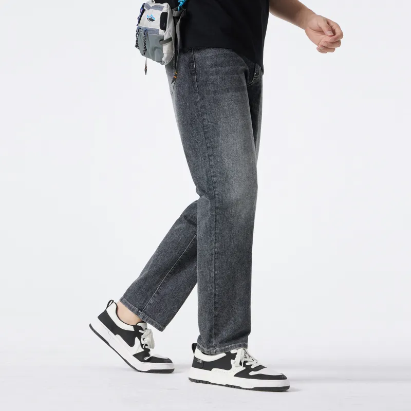 CAMEL Urban Function Series Jeans Men's Black Gray-4