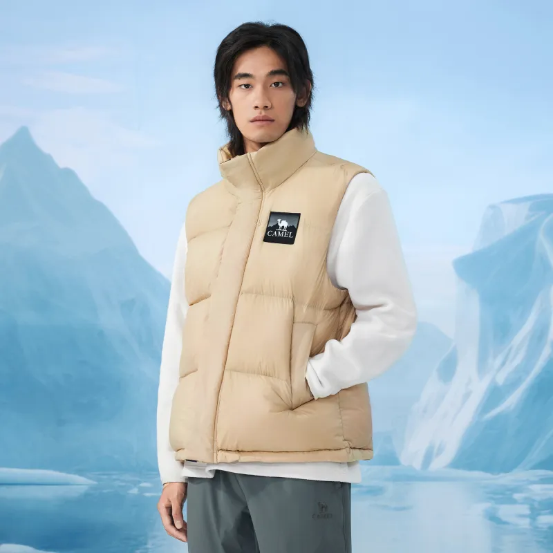 CAMEL Warm Fleece Series Vest Unisex-9