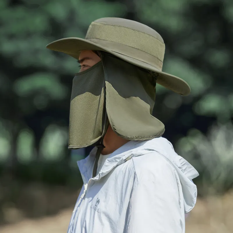 CAMEL Polyester Bucket Hats Unisex-4