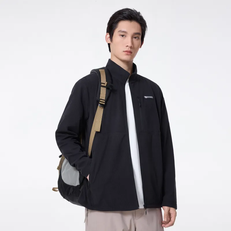 CAMEL Warm Fleece Series Velvet feel Coat Men's-4