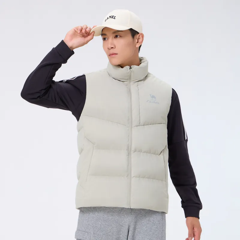 CAMEL Warm Fleece Series Vest Men's-15