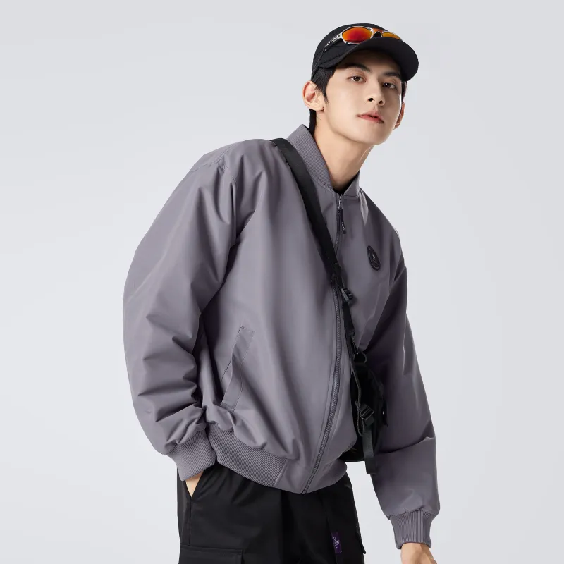 CAMEL Outdoor Commute Loose Fit Air Force Pilot Jacket Thermal Windproof Abrasion Resistant Coat Baseball Jacket Unisex-12