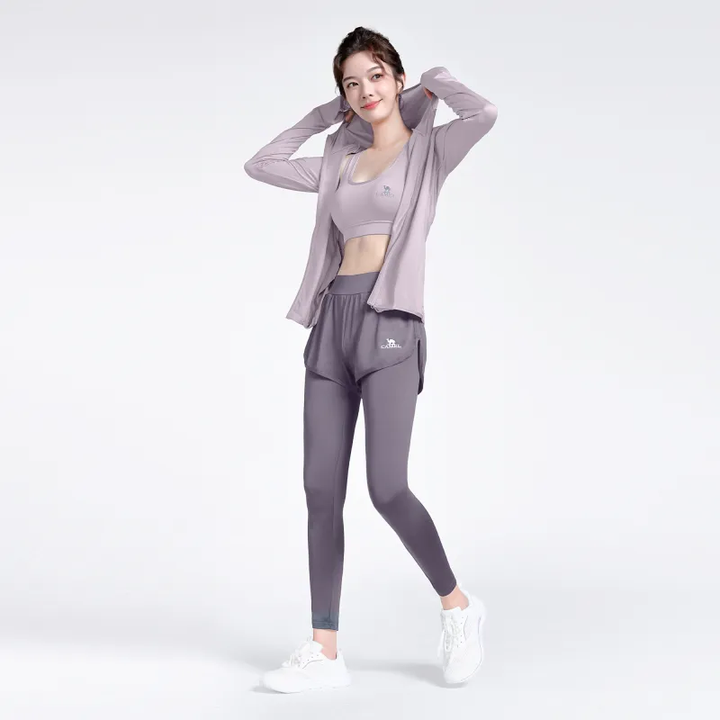 CAMEL Yoga Sets Women's-15