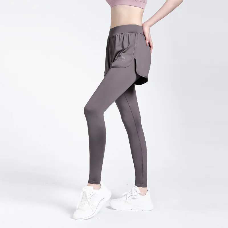 CAMEL Yoga Sets Women's-1