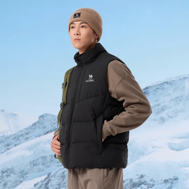 CAMEL Warm Fleece Series Vest Men's-4
