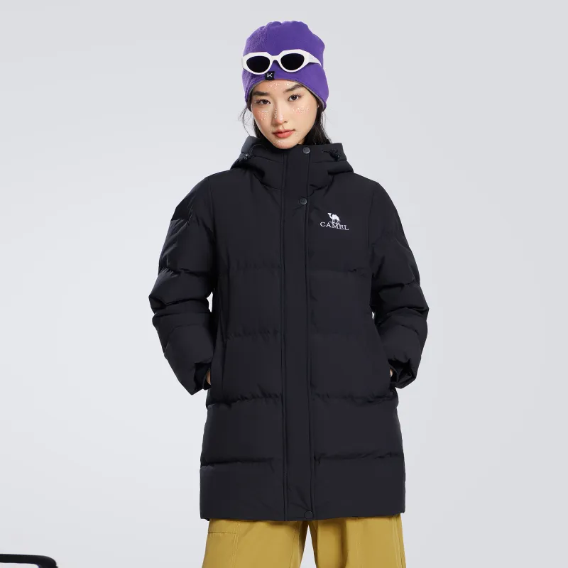 CAMEL Warm Fleece Series Down Jackets Women's-11