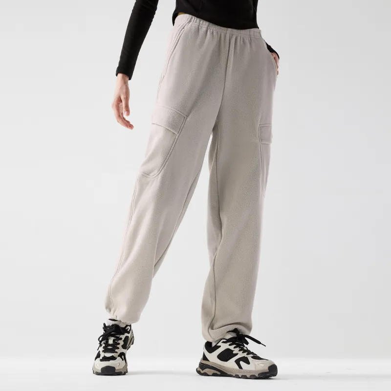 CAMEL Warm Fleece Series Casual Pants Unisex-8