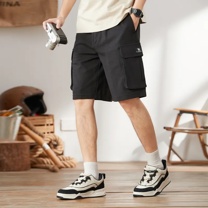 CAMEL Urban Function Series Cargo Shorts Men-6
