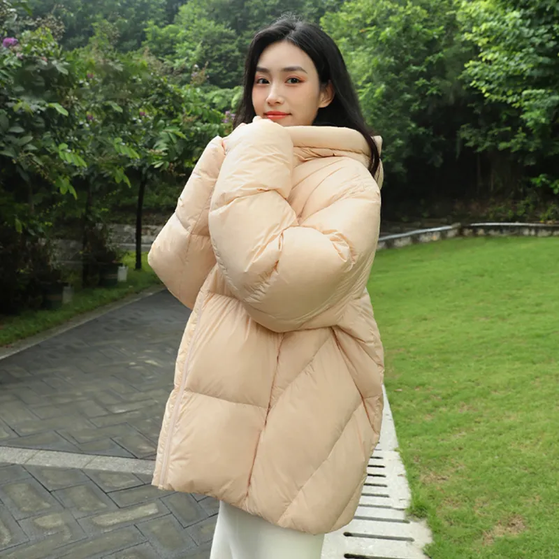 CAMEL Warm Fleece Series Down Jackets Unisex-11