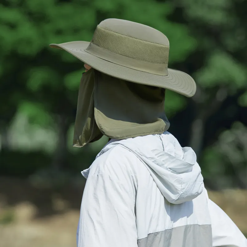 CAMEL Polyester Bucket Hats Unisex-3