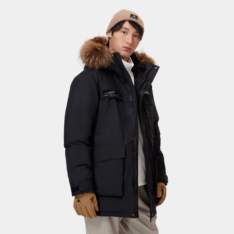 CAMEL Extreme Cold Down Jacket Unisex-3