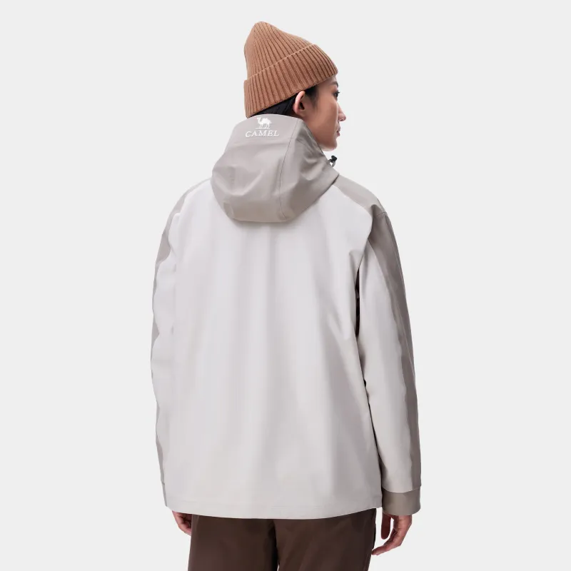 CAMEL Capsule Waterproof, Windproof, Breathable, And Thermal 3 in 1 Windbreaker Jacket Unisex-4