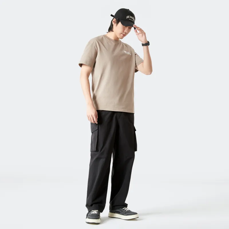 CAMEL Cargo Pants Men-19