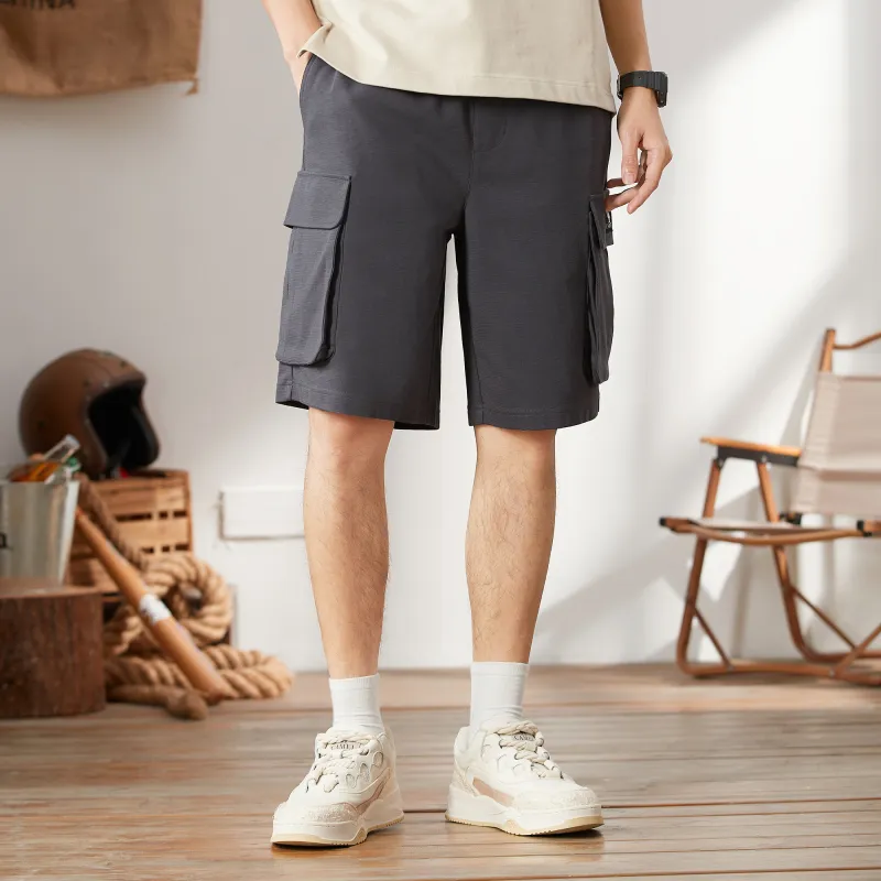 CAMEL Urban Function Series Cargo Shorts Men-10