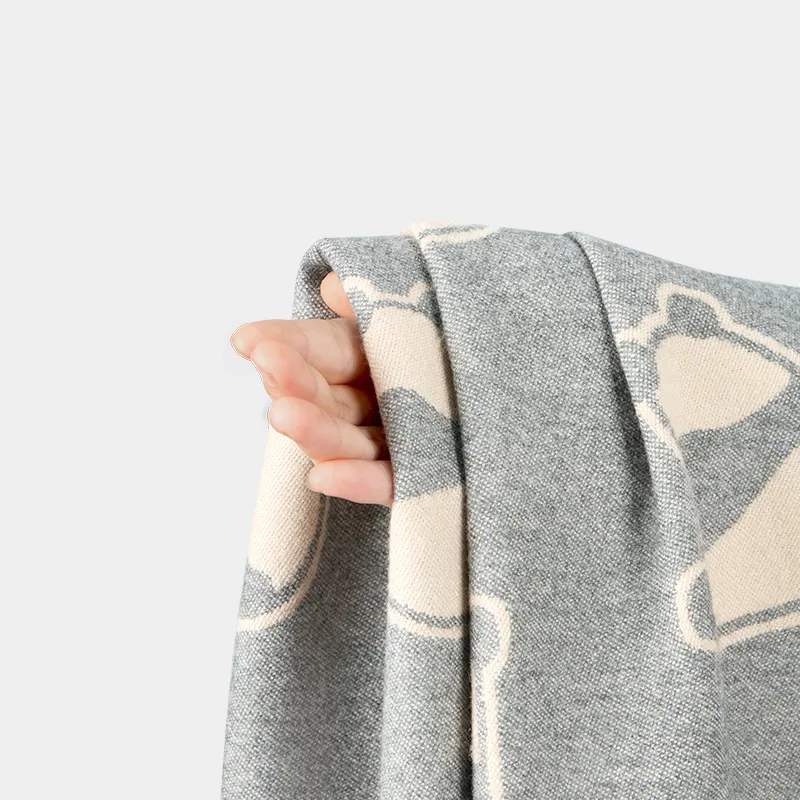 CAMEL Knit Scarves Women's-3