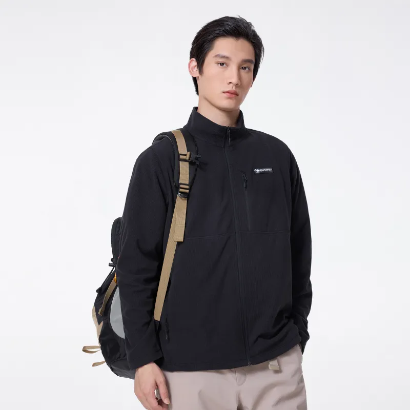 CAMEL Warm Fleece Series Velvet feel Coat Men's-5