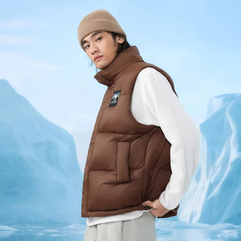 CAMEL Warm Fleece Series Vest Unisex-15