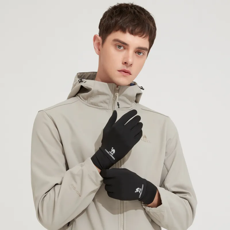 CAMEL Polyester Touchscreen Insulated For Cold Weather Sports Windproof Unisex-3