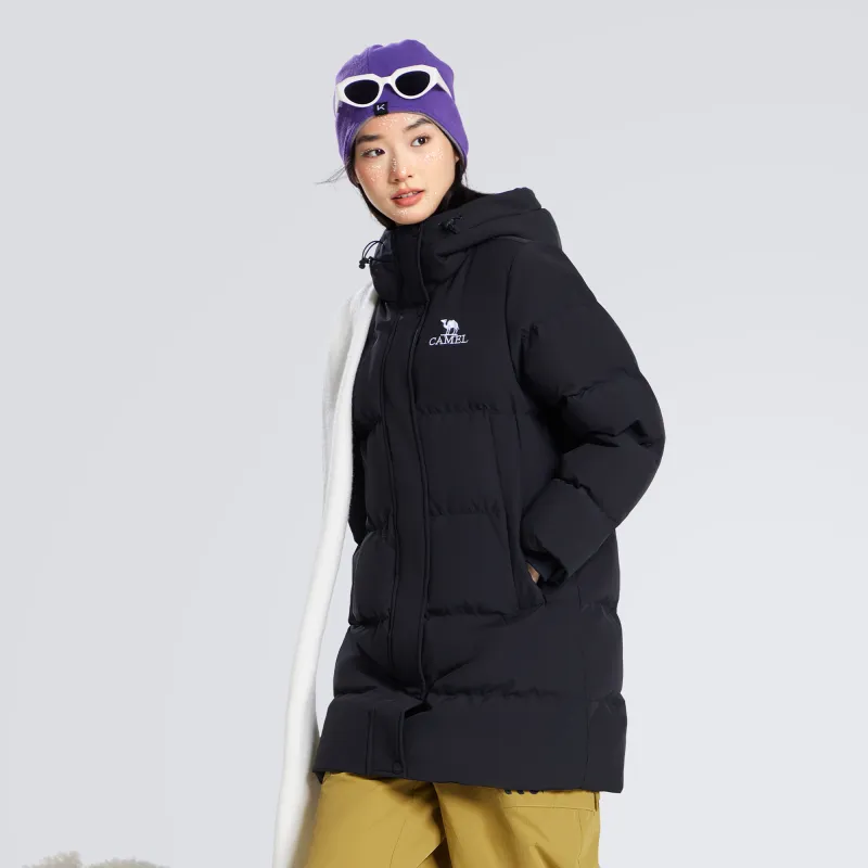 CAMEL Warm Fleece Series Down Jackets Women's-9