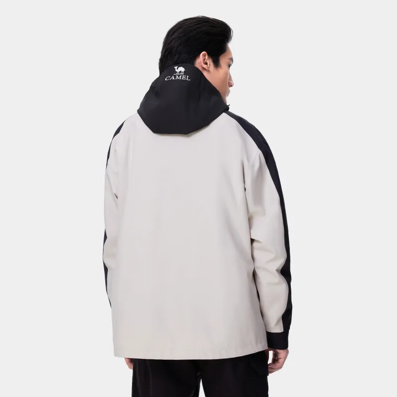 CAMEL Capsule Waterproof, Windproof, Breathable, And Thermal 3 in 1 Windbreaker Jacket Unisex-1