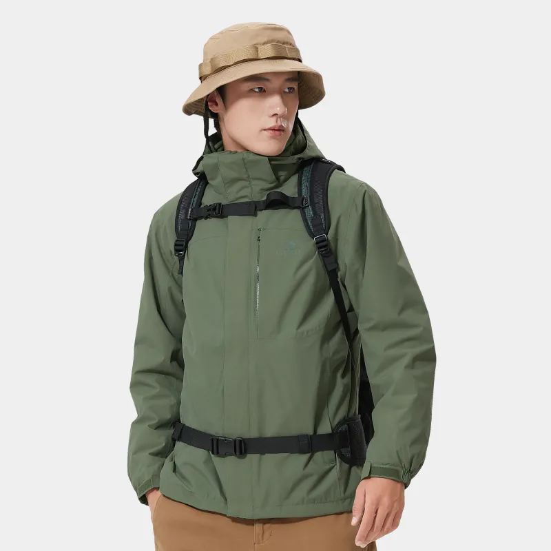 CAMEL Waterproof, Windproof, Breathable, And Abrasion Resistant Windbreaker Jacket Men's-27