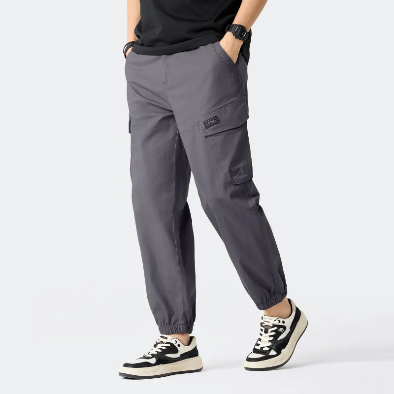 CAMEL Cargo Pants Men-25