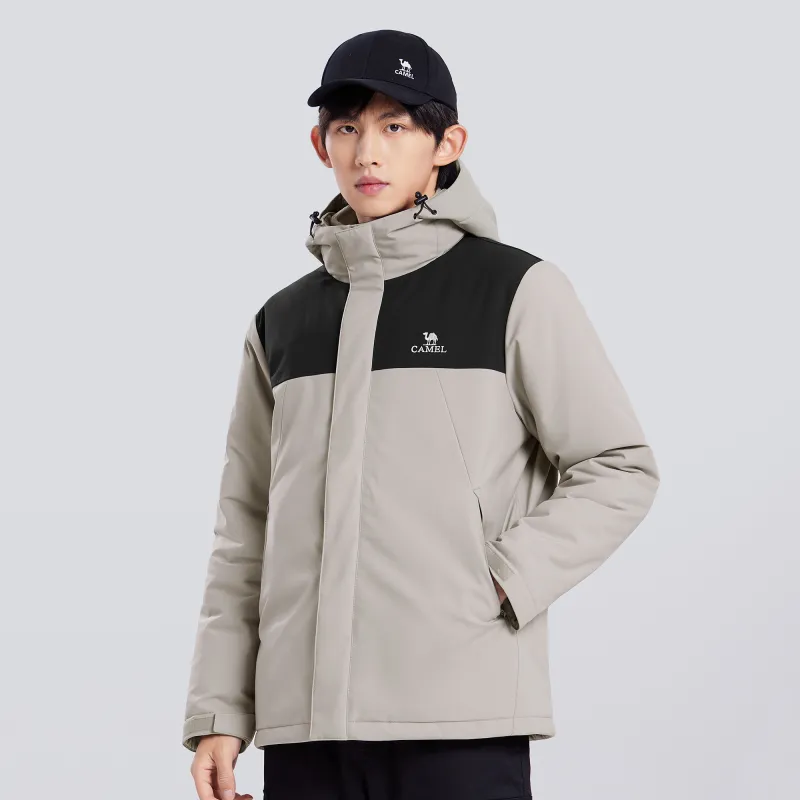 CAMEL Puffer Jackets Men-6