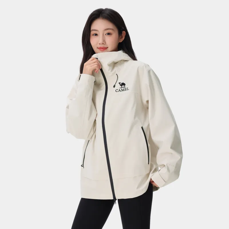 CAMEL All weather Waterproof And Windproof Windbreaker Jacket Unisex-2