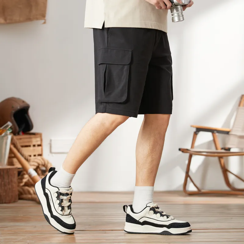 CAMEL Urban Function Series Cargo Shorts Men-5