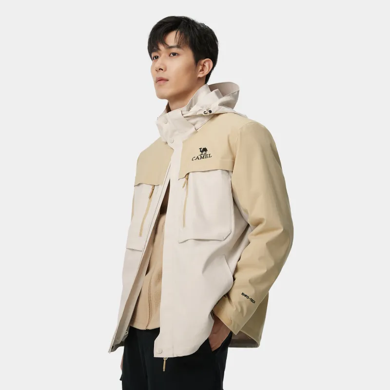 CAMEL All weather Windbreaker Jacket Men's-10