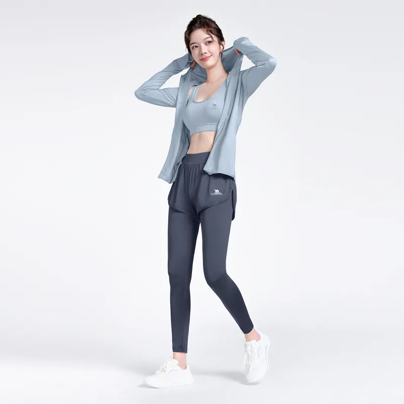 CAMEL Yoga Sets Women's-4