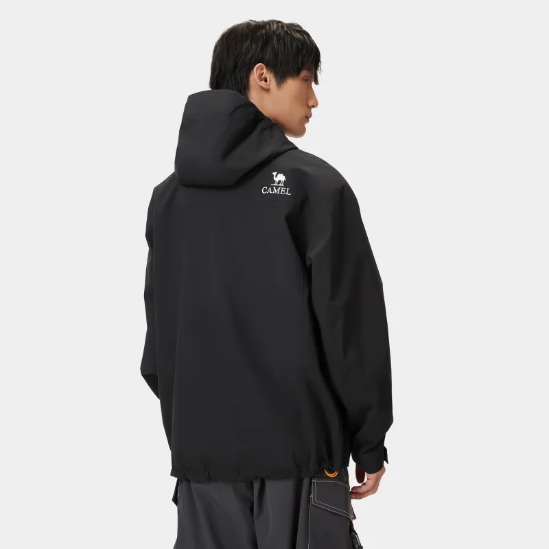 CAMEL All weather Waterproof And Windproof Windbreaker Jacket Unisex-11