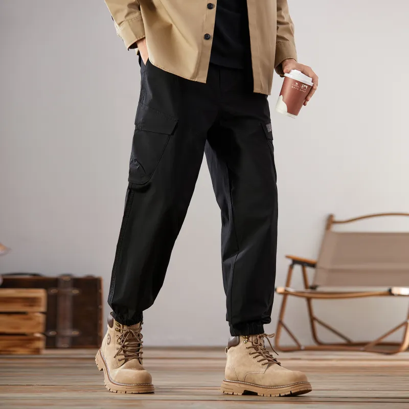 CAMEL Cargo Pants Men-2