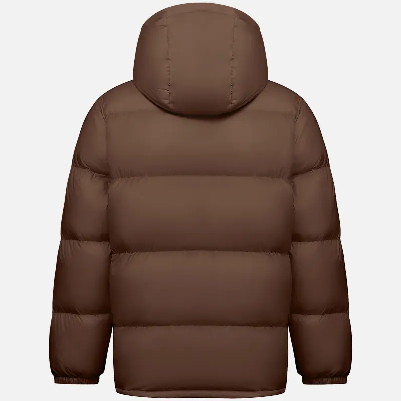 CAMEL Warm Fleece Series Down Jacket Unisex-3