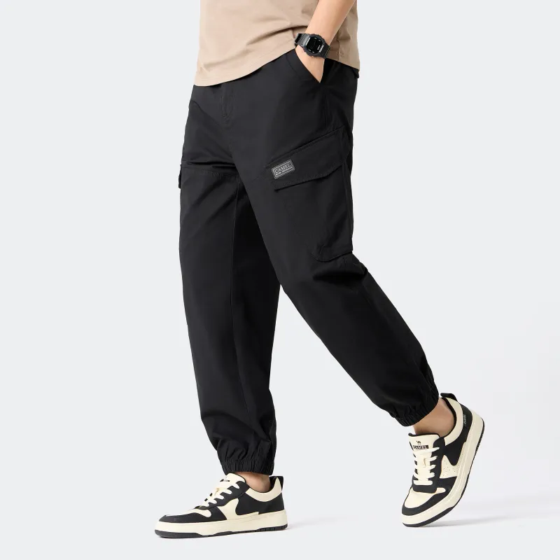 CAMEL Cargo Pants Men-4