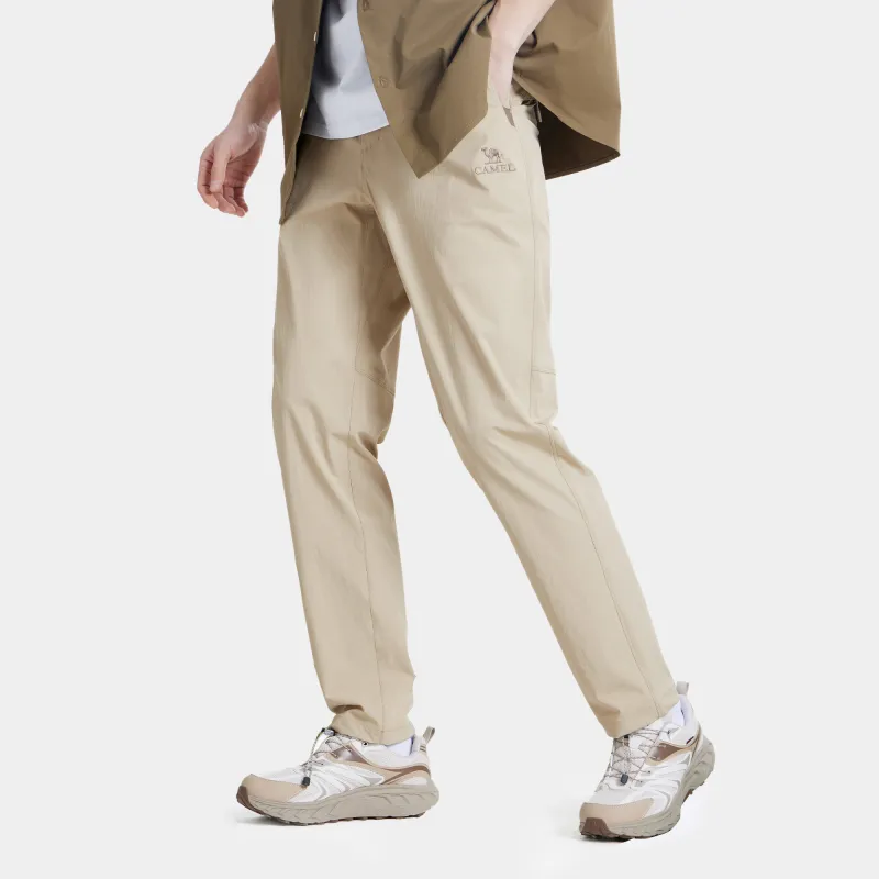 CAMEL Straight Fit Cooling Sensation Water Repellent High Rebound Sun Protection UPF50+Casual Pants Men's-9