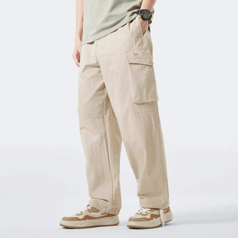 CAMEL Cargo Pants Men-13