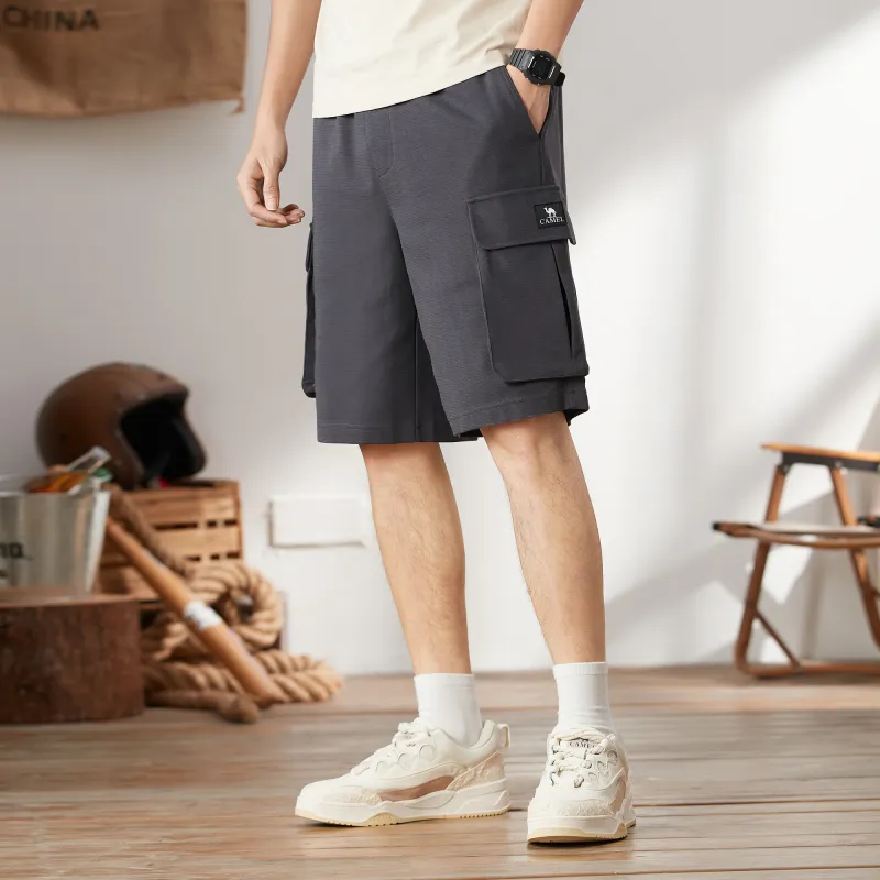 CAMEL Urban Function Series Cargo Shorts Men-11