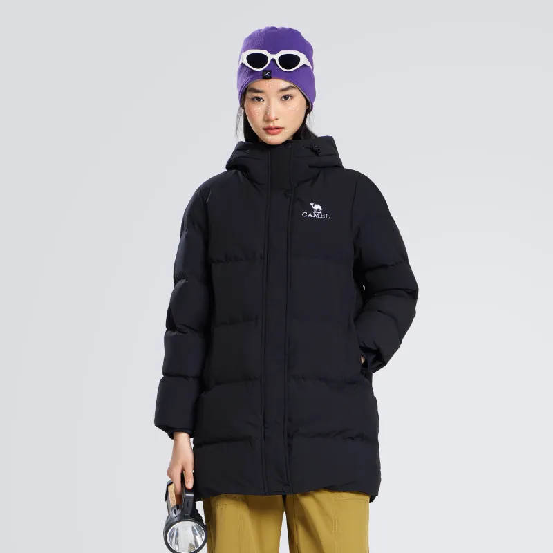 CAMEL Warm Fleece Series Down Jackets Women's-8
