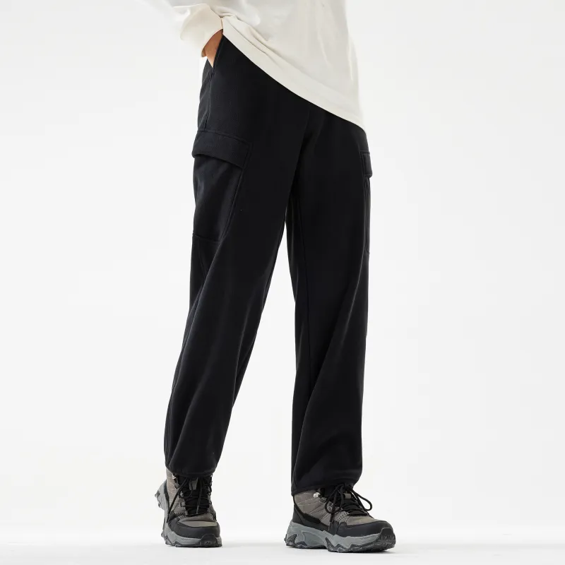 CAMEL Warm Fleece Series Casual Pants Unisex-5