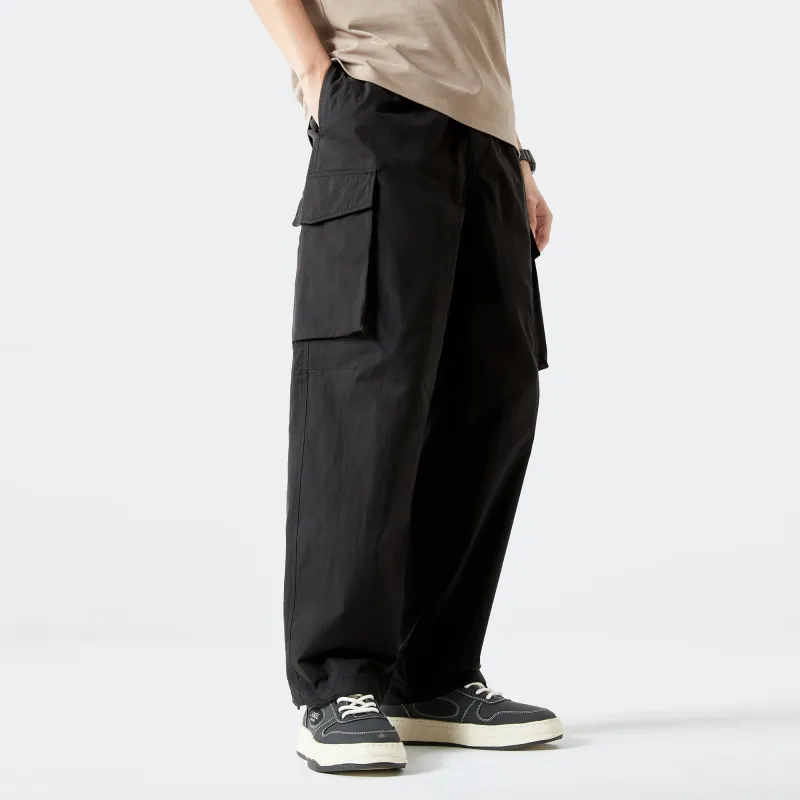 CAMEL Cargo Pants Men-20