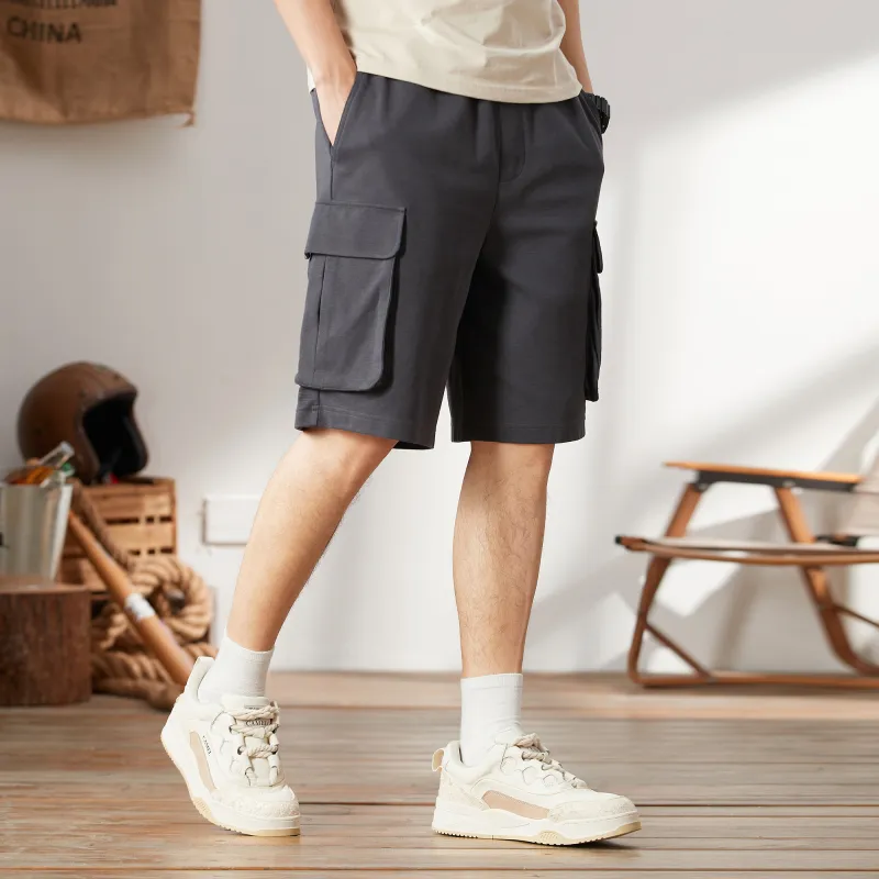 CAMEL Urban Function Series Cargo Shorts Men-9