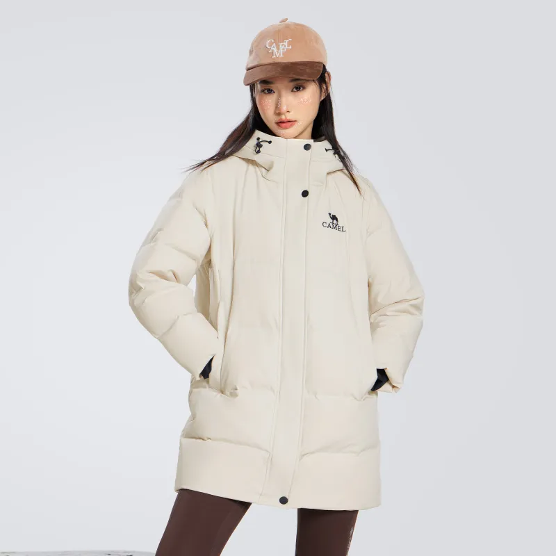CAMEL Warm Fleece Series Down Jackets Women's-2