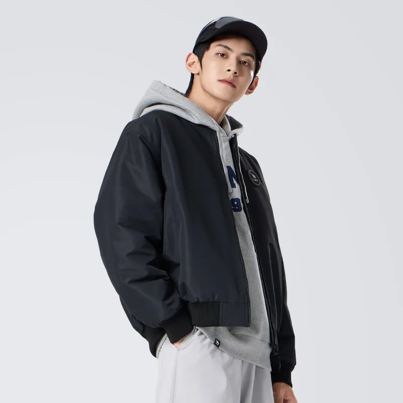 CAMEL Outdoor Commute Loose Fit Air Force Pilot Jacket Thermal Windproof Abrasion Resistant Coat Baseball Jacket Unisex-3