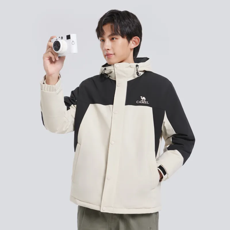 CAMEL Puffer Jackets Men-7
