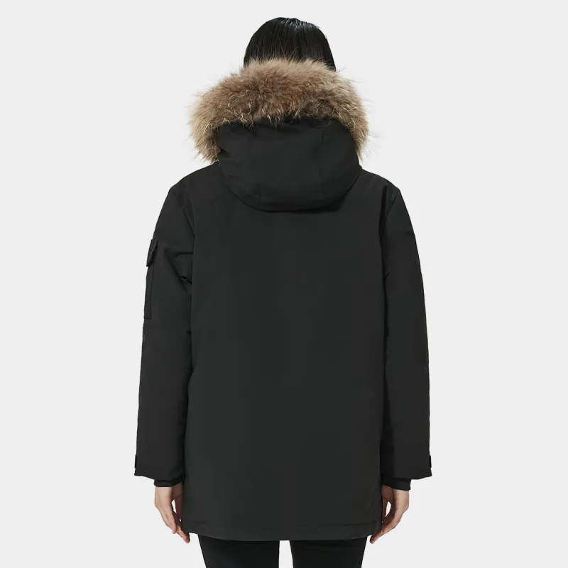 CAMEL Warm Fleece Series Down Jacket Unisex-5