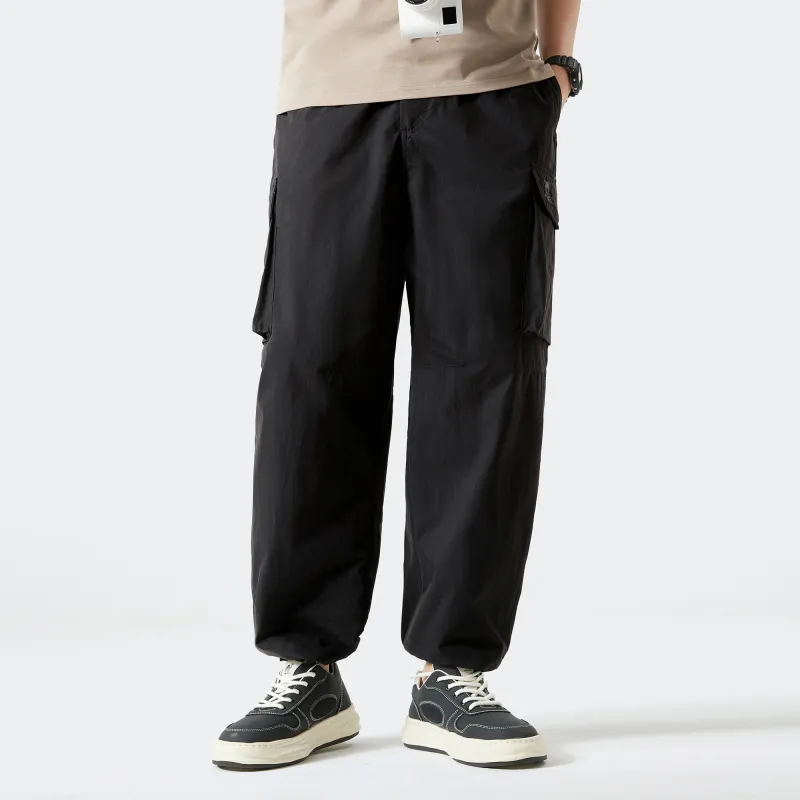 CAMEL Cargo Pants Men-18