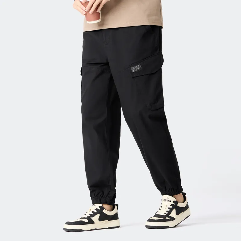 CAMEL Cargo Pants Men-8