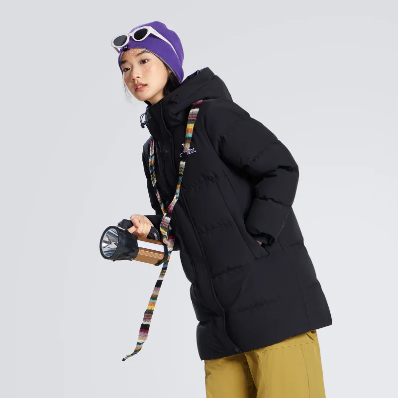 CAMEL Warm Fleece Series Down Jackets Women's-10