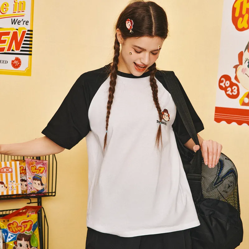 TBSM x BUERJIA LIANMINGKUAN T Shirt Unisex Black White-3